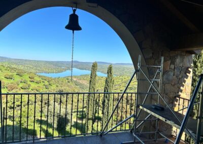 Tratamiento contra carcoma finca particular, Mestanza